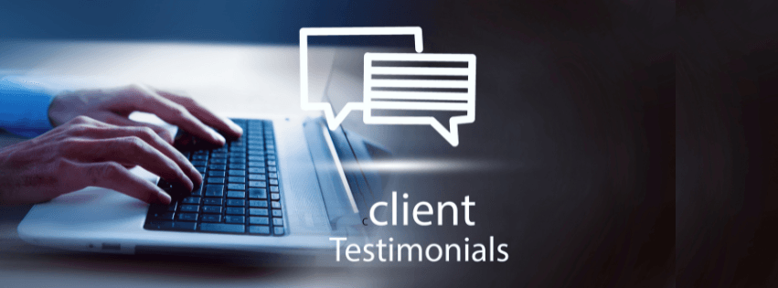 client testimonial